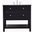 Metropolis 36 Inch Single Bathroom Vanity Set In Black