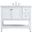 Metropolis 42 Inch Single Bathroom Vanity Set In White