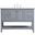Metropolis 48 Inch Single Bathroom Vanity Set In Grey