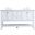 Metropolis 60 Inch Double Sink Bathroom Vanity Set In White