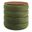 Mezzo Performance Velvet Storage Round Ottoman In Moss Green