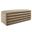 Mezzo Upholstered Performance Velvet Storage Bench In Taupe