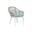 Miami Dining Chair in Dupione Celeste