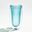 Micro Bubble Large Vase In Azure