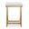 Midas Counter Stool In Gold and White