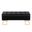 Midas Storage Bench In Gold and Black