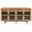 Middleton 4-Door Sideboard Server with Dual Drawers In Natural