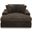 Midnight-Madness Oversized Chaise In Chocolate