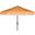 Milan Fringe 11Ft Rnd Crank Umbrella in Yellow