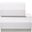 Milan White Lacquer RAF Nightstand