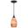 Milano 4.75 Inch Mini Pendant Toffee Swirl Glass In Oil Rubbed Bronze