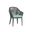 Milano Dining Chair in Dupione Celeste