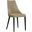 Milano Leather Dining Chair Set of 2 In Tan