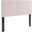 Milenna Channel Tufted Performance Velvet King/California King Headboard In Pink