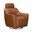 Miles Swivel Gliding Accent Chair In Renaissance Cinnamon