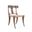 Milos Side Chair In Driftwood