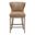 Essentials Milton Swivel Counter Stool In Ivanhoe Toast and Natural Gray