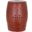 Ming Red Wooden Finish Forest Garden Stool
