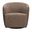Mingle Swivel Glider Accent Chair In Thatch Brown