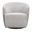 Mingle Swivel Glider Accent Chair In Thatch Grey