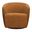 Mingle Swivel Glider Accent Chair In Thatch Jute