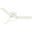 Minimus 52 Inch Low Profile Ceiling Fan with LED Light Kit and Handheld Remote In Fresh White