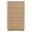 Mirae 5-Drawer Curved Dresser Chest Of Drawers In Brush Light Oak
