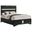 Miranda 54 Inch Upholstered Full Panel Bed In Black