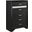 Miranda 5-drawer Chest Black and Rhinestone