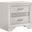 Miranda 2-drawer Nightstand Tray White