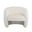 Mircea Lounge Chair In Bergen Ivory