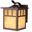 Mission 7.25 Inch Outdoor Wall Light In Burnished Bronze