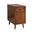 Mitch End Table With Storage And Built-In Outlets In Acorn