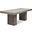 Mixx 35.5 x 70.75 Inch Elcor Dining Table In Dark Grey