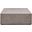 Mixx 47.25 Inch Bloc Square Coffee Table In Dark Grey