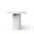 Mixx Circa 47.25 Inch Dia. Bar Height Dining Table In Ivory Terrazzo