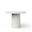 Mixx Circa 47.25 Inch Dia. Counter Height Dining Table In Ivory Terrazzo