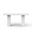 Mixx Elcor 82.75 Inch Bar Height Dining Table In Ivory Terrazzo