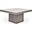 Mixx Una 59 Inch Square Dining Table In Dark Grey