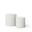 Mixx Una Pedestal Set of 2 In Ivory Terrazzo