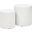 Mixx Una Pedestal Set Of 2 In Ivory