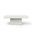 Mixx Una Rectangle Coffee Table In Ivory Terrazzo