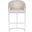 Ryder Barrel Base Bar Stool In Nickel