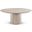 Modern Brazilian Atenas Round Dining Table In Nevoa Frame