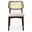 Modern Brazilian Beth Cane Side Chair In Ivory