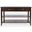 Modern 48 Inch Sofa Console Table with 2 Drawers In Espresso Brown