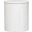 Modern Farmhouse Drum End Table In White