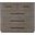 Modern Mood Bachelors Chest In Dark Wood