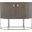 Modern Mood Oval Nightstand In Dark Wood