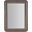 Modern Mood Raffia Landscape Mirror In Dark Wood